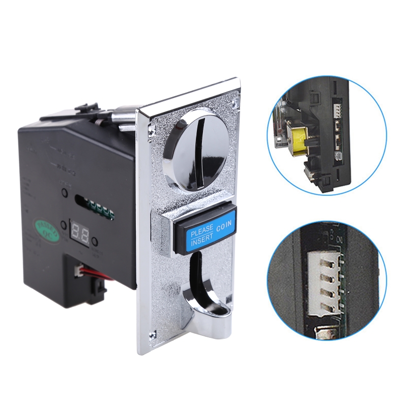 Arcade Vending Machines - Multi Coin Acceptor Selector Slot for