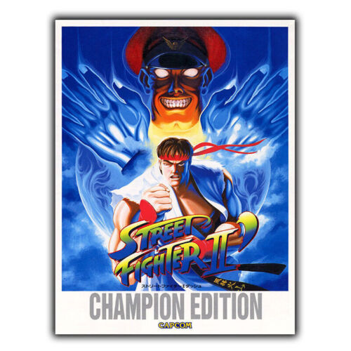 Arcade Games & Vending Llc Photos - STREET FIGHTER 2 METAL SIGN PLAQUE