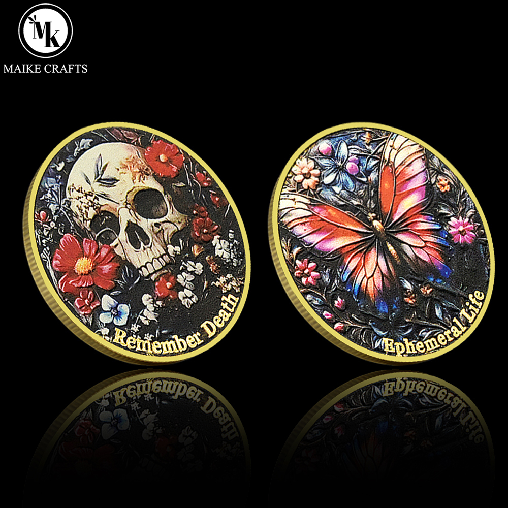 Skull Butterfly Commemorative  – обзор и цена Token Coin Mechanism