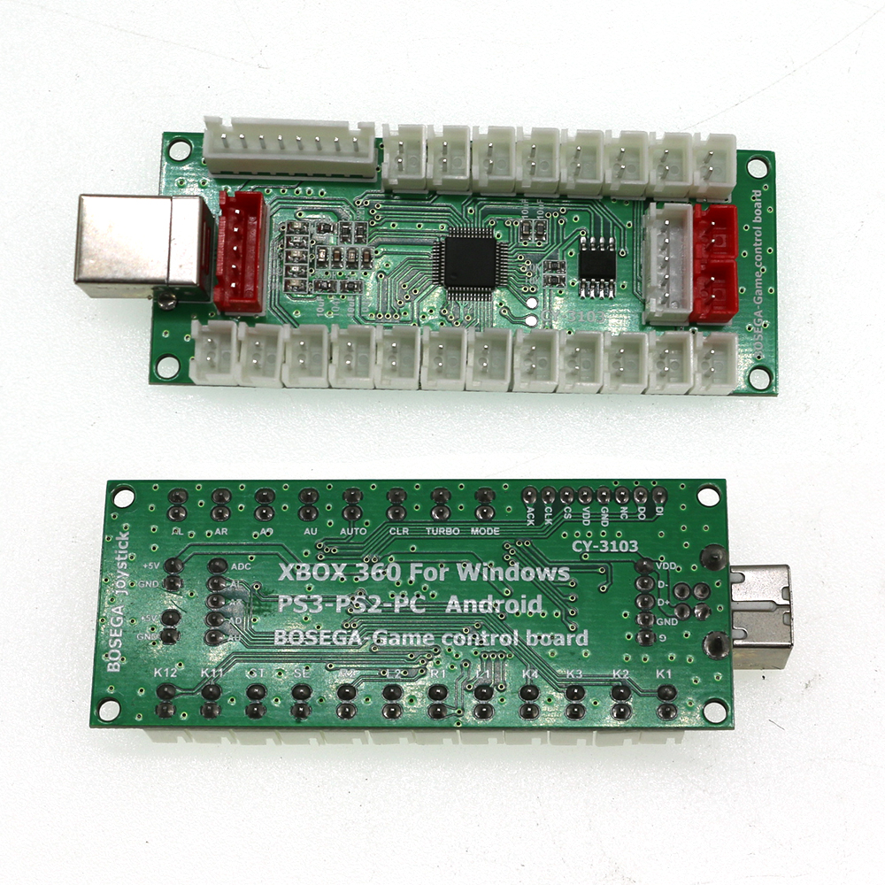 PC360 PS2 & PS3 4 In 1 Arcade  – обзор и цена Arcade Button Pcb