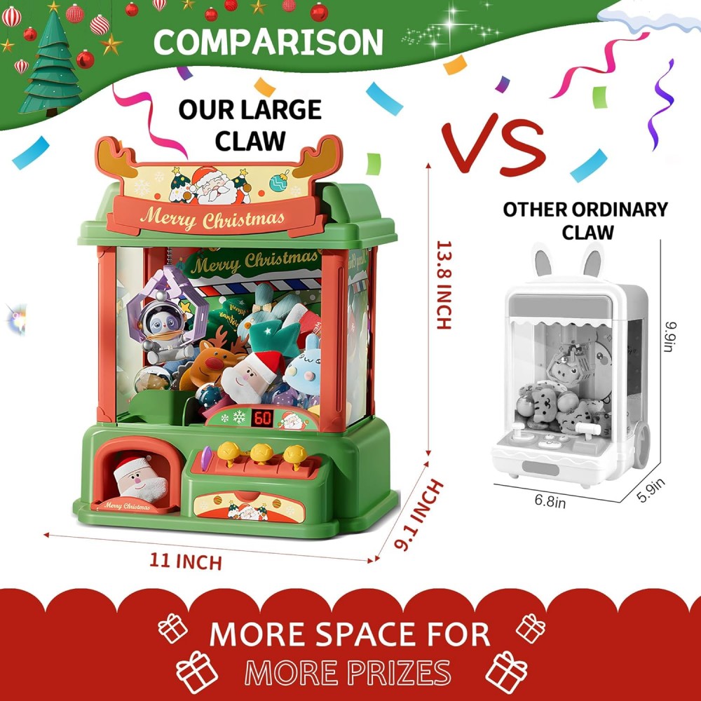Christmas Claw Machine For Kid – обзор и цена Arcade Vending Machines