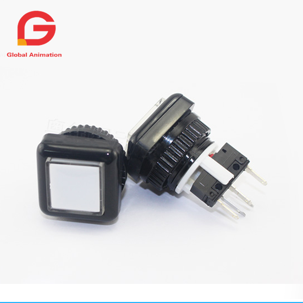 Square Video Game Push Button, – обзор и цена Arcade Button Pcb
