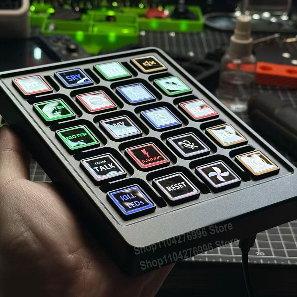 Simracing game Multi-function  – обзор и цена Arcade Button Pcb