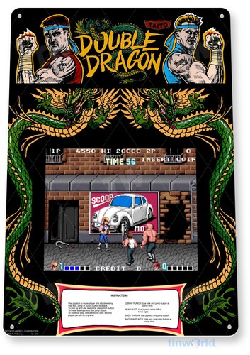 Double Dragon Arcade Sign, Cla – обзор и цена Arcade Games & Vending Llc Photos
