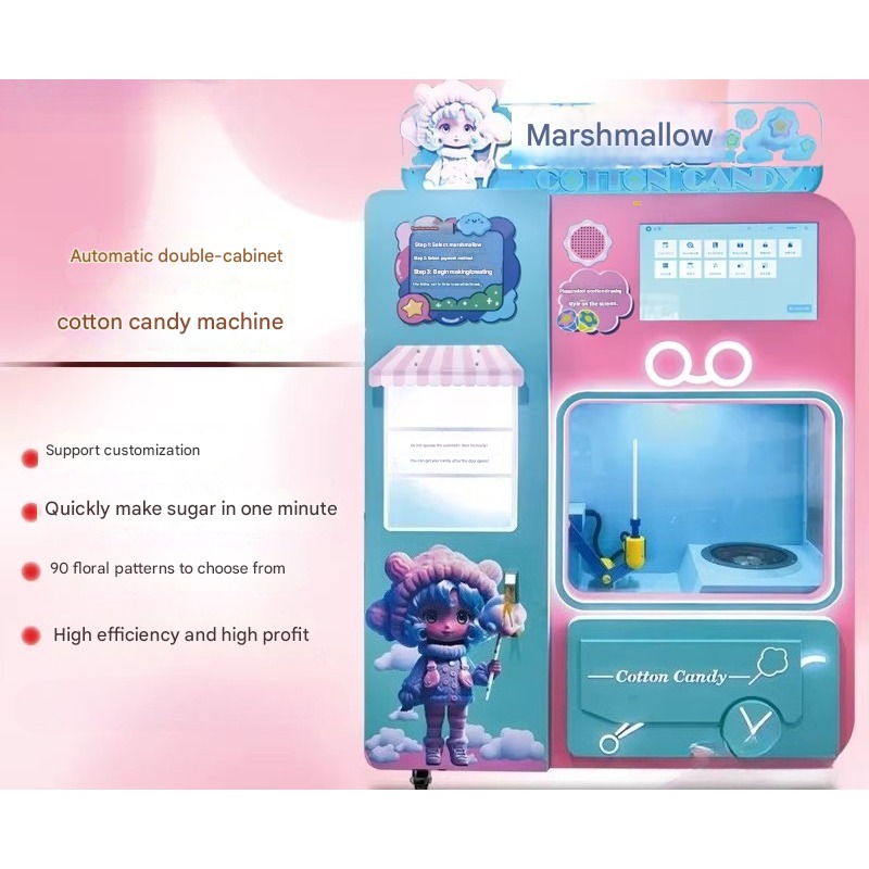 FOB Automatic Cotton Candy Ven – обзор и цена Candy Vending Machine