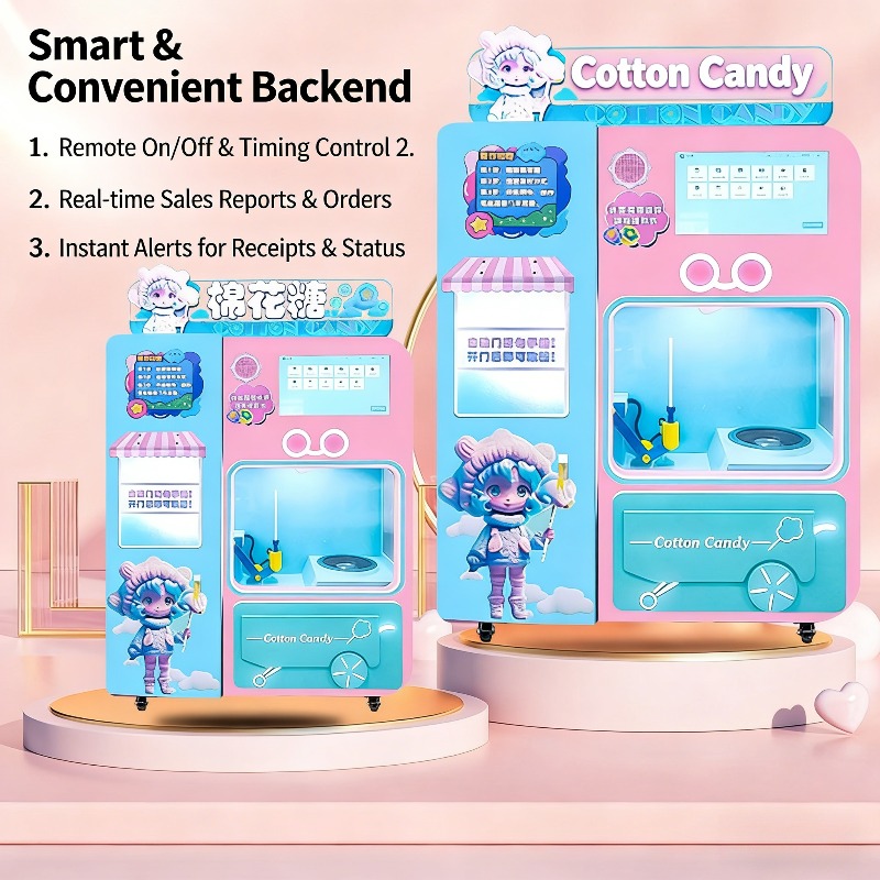 FOB Automatic Cotton Candy Ven – обзор и цена Candy Vending Machine