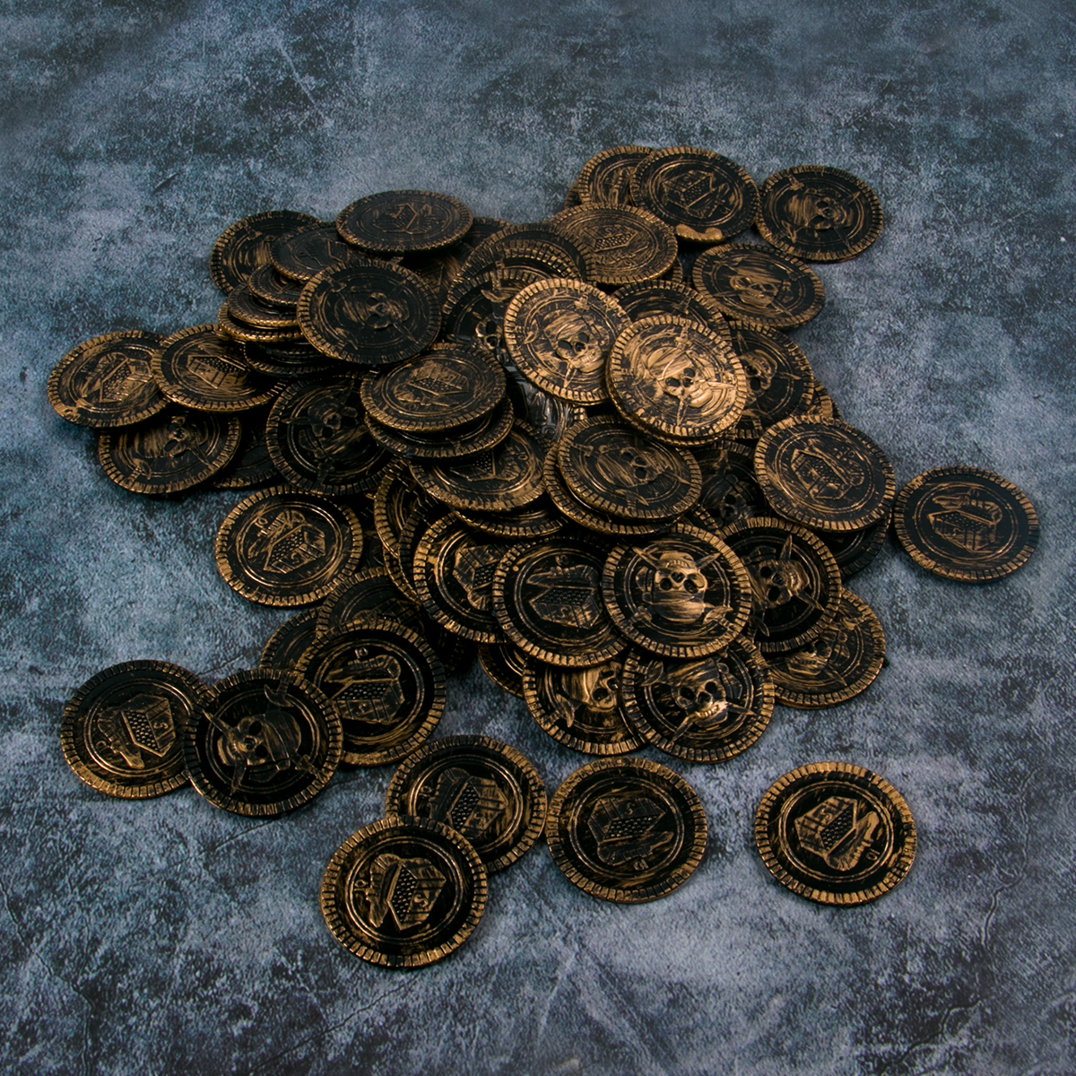 20/40pcs Pirate Coins Plastic  – обзор и цена Token Coin Mechanism