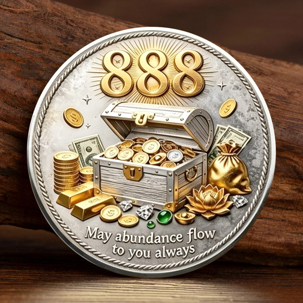 2D Gold Silver Plated 888 Ange – обзор и цена Token Coin Mechanism