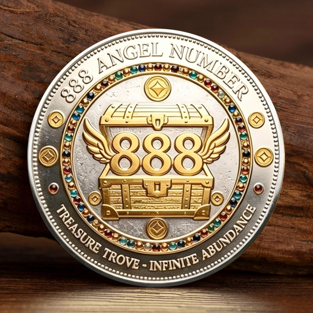 2D Gold Silver Plated 888 Ange – обзор и цена Token Coin Mechanism