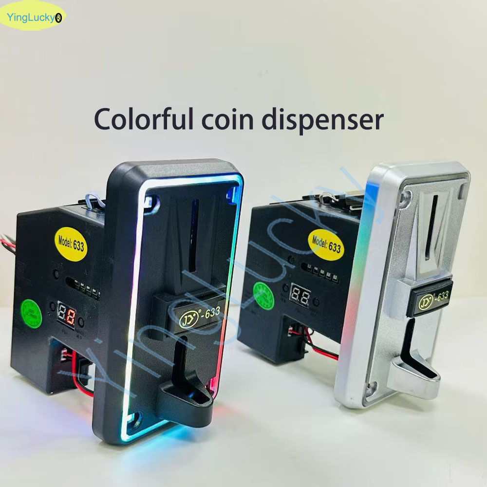 Colorful LED Multi Coin Accept – обзор и цена Arcade Vending & Laundry