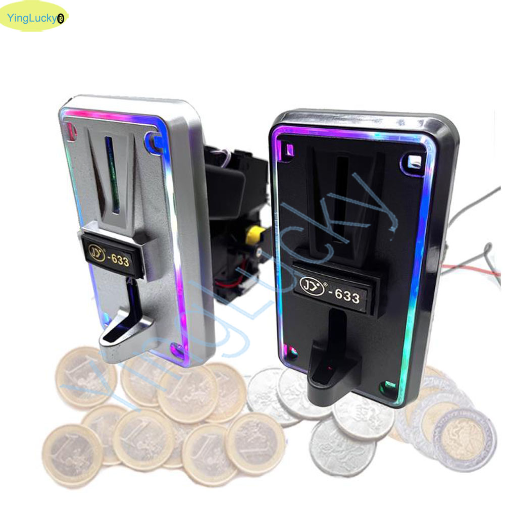 Colorful LED Multi Coin Accept – обзор и цена Arcade Vending & Laundry