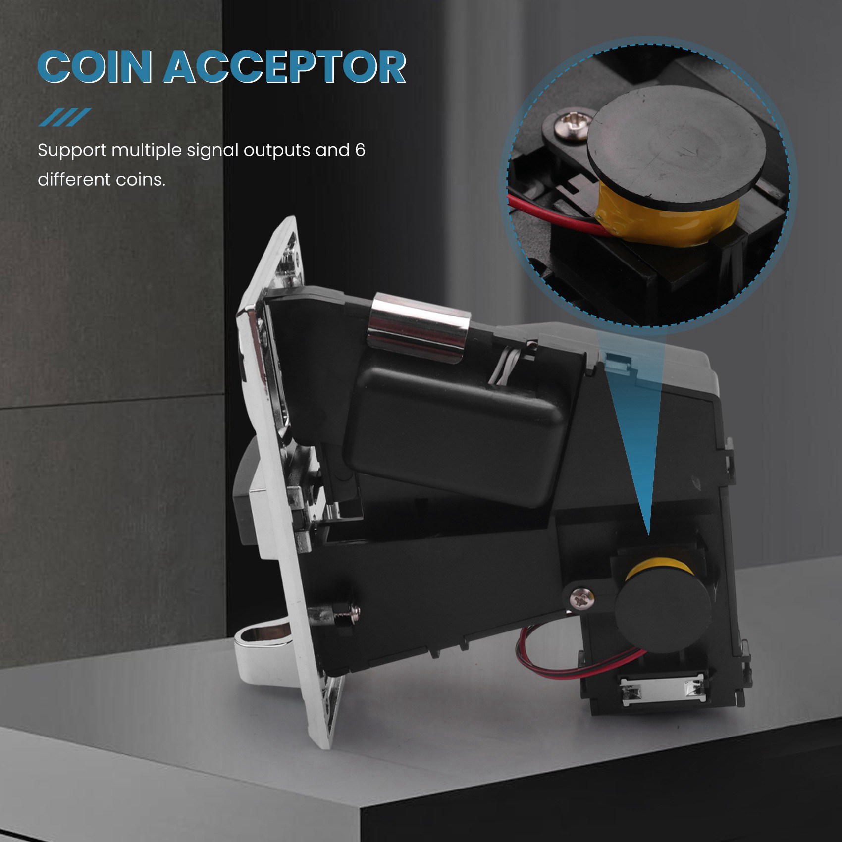 ABVB-10X Multi Coin Acceptor E – обзор и цена Arcade Ticket Machine