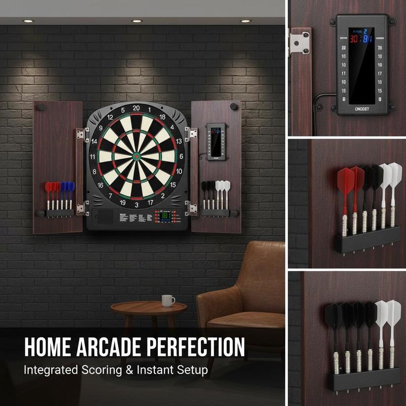 Dartboard and cabinet set Home – обзор и цена Electronic Dartboard Cabinet