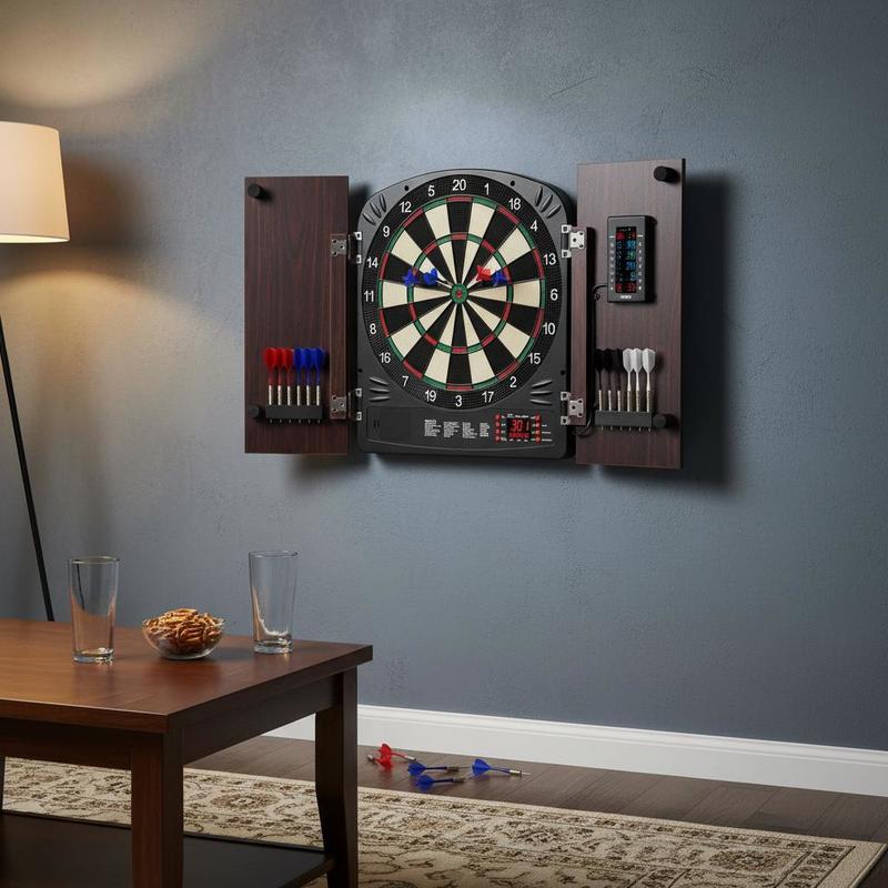 Dartboard and cabinet set Home – обзор и цена Electronic Dartboard Cabinet