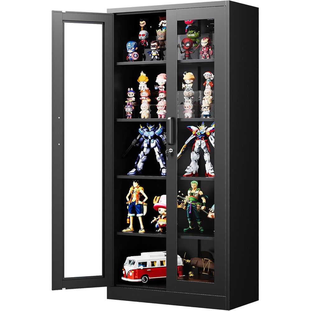 71 Metal Glass Display Cabinet – обзор и цена Glass Cabinet Display