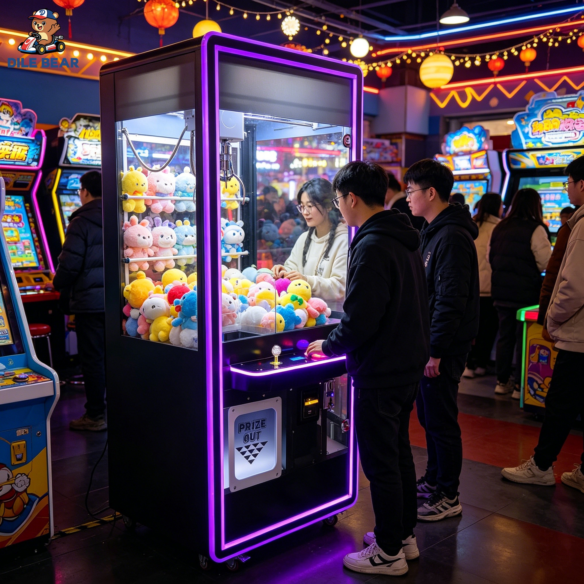Black Claw Machine Modern Arca – обзор и цена Arcade Vending Machines