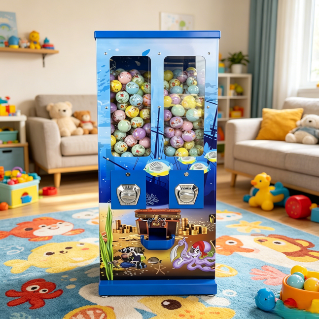 Dual Head Capsule Prize Vendin – обзор и цена Prize Capsule Toy Machine