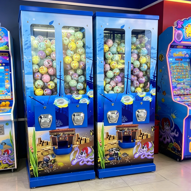Dual Head Capsule Prize Vendin – обзор и цена Prize Capsule Toy Machine