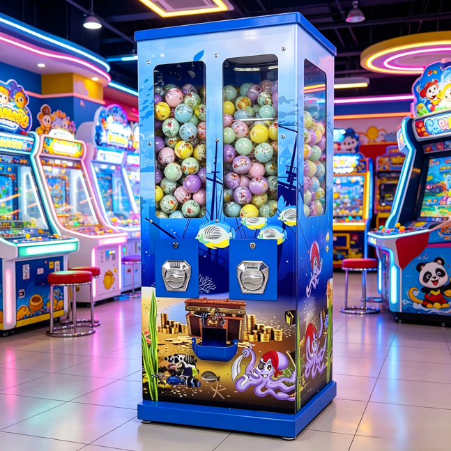 Dual Head Capsule Prize Vendin – обзор и цена Prize Capsule Toy Machine