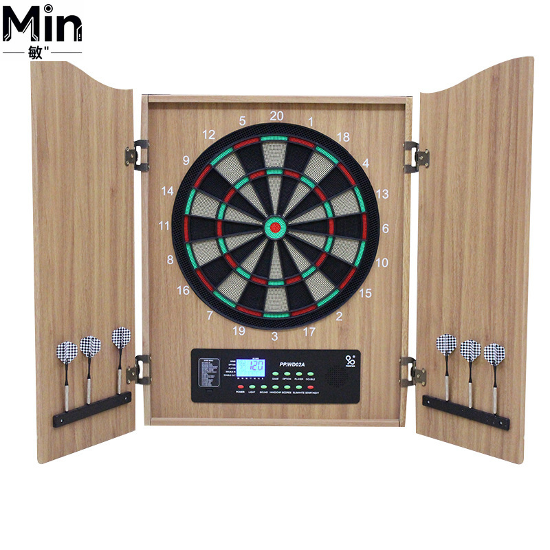 Luxury Wooden Electronic Dart  – обзор и цена Electronic Dartboard Cabinet