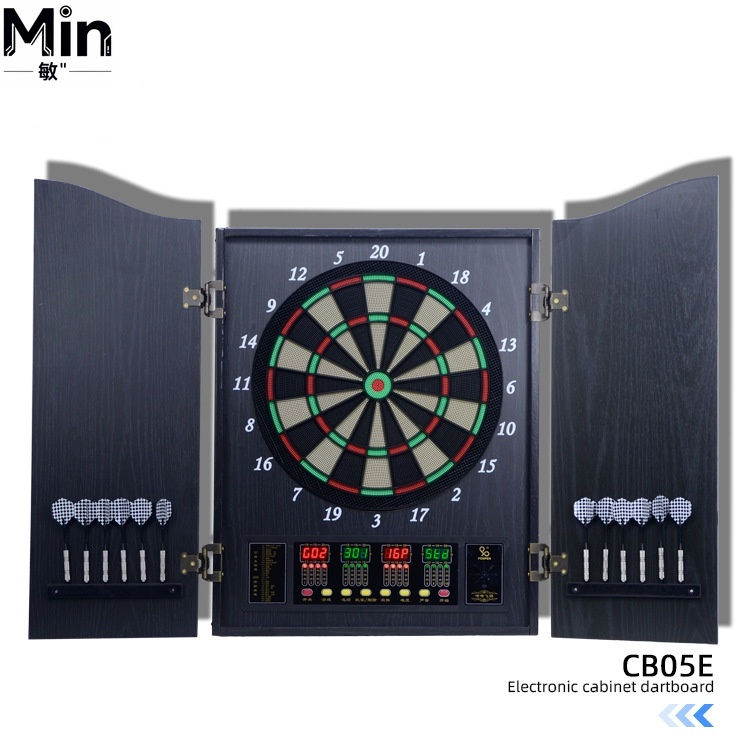 Luxury Wooden Electronic Dart  – обзор и цена Electronic Dartboard Cabinet