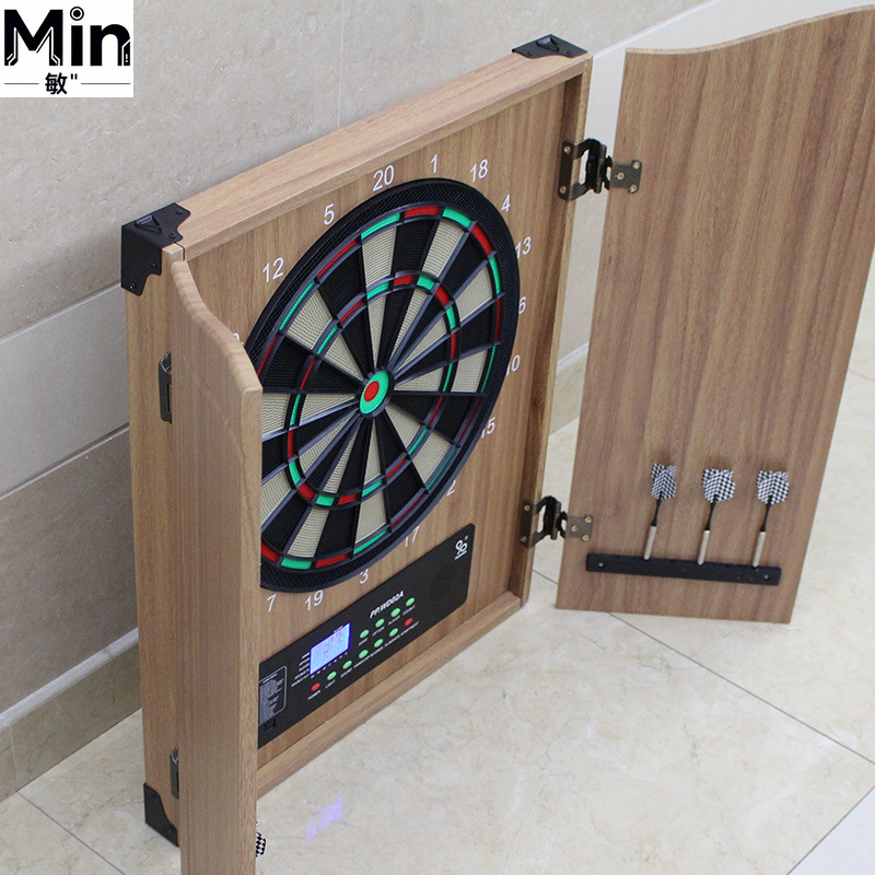 Luxury Wooden Electronic Dart  – обзор и цена Electronic Dartboard Cabinet