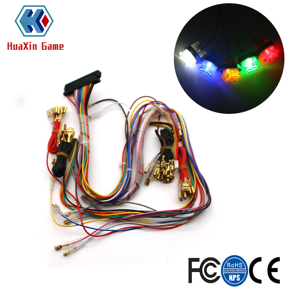 Arcade 40 Pin Cabinet Wire Har – обзор и цена Arcade Button Pcb
