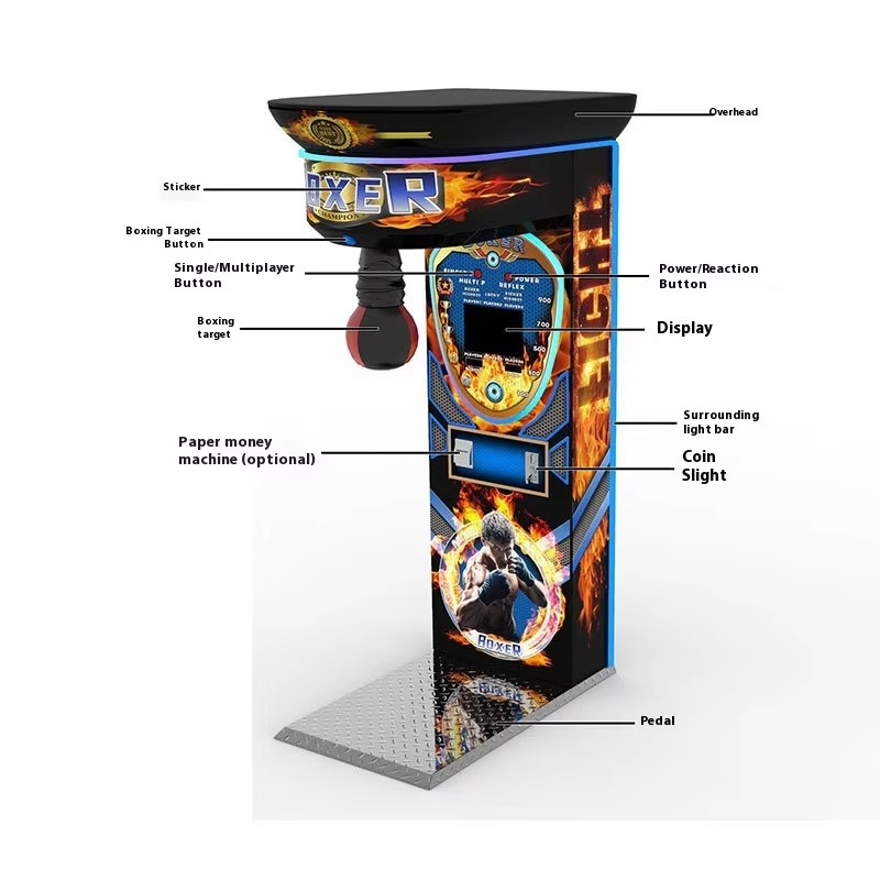Black King Boxing Arcade Machi – обзор и цена Arcade Games & Vending Llc Photos
