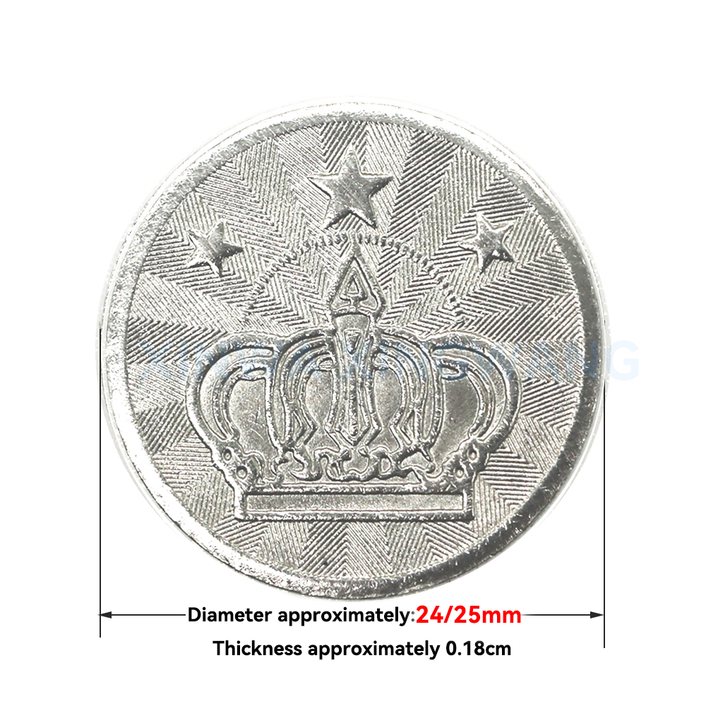 100PCS  Coins Tokens Stainless – обзор и цена Token Coin Mechanism
