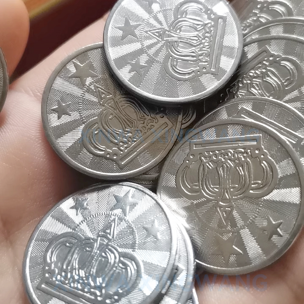 100PCS  Coins Tokens Stainless – обзор и цена Token Coin Mechanism