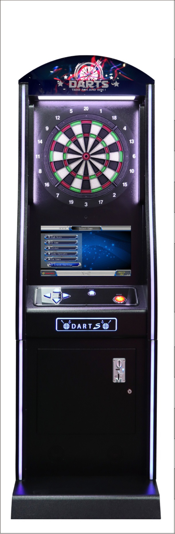 High-grade fully automatic com – обзор и цена Electronic Dartboard Cabinet