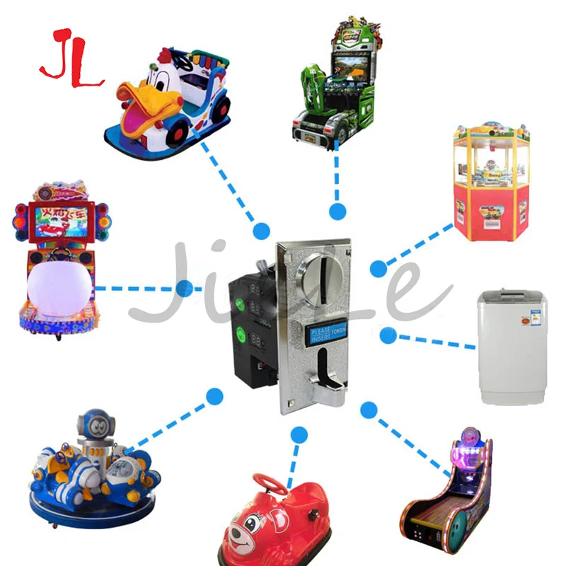 Multi Coin Acceptor Electronic – обзор и цена Arcade Ticket Machine