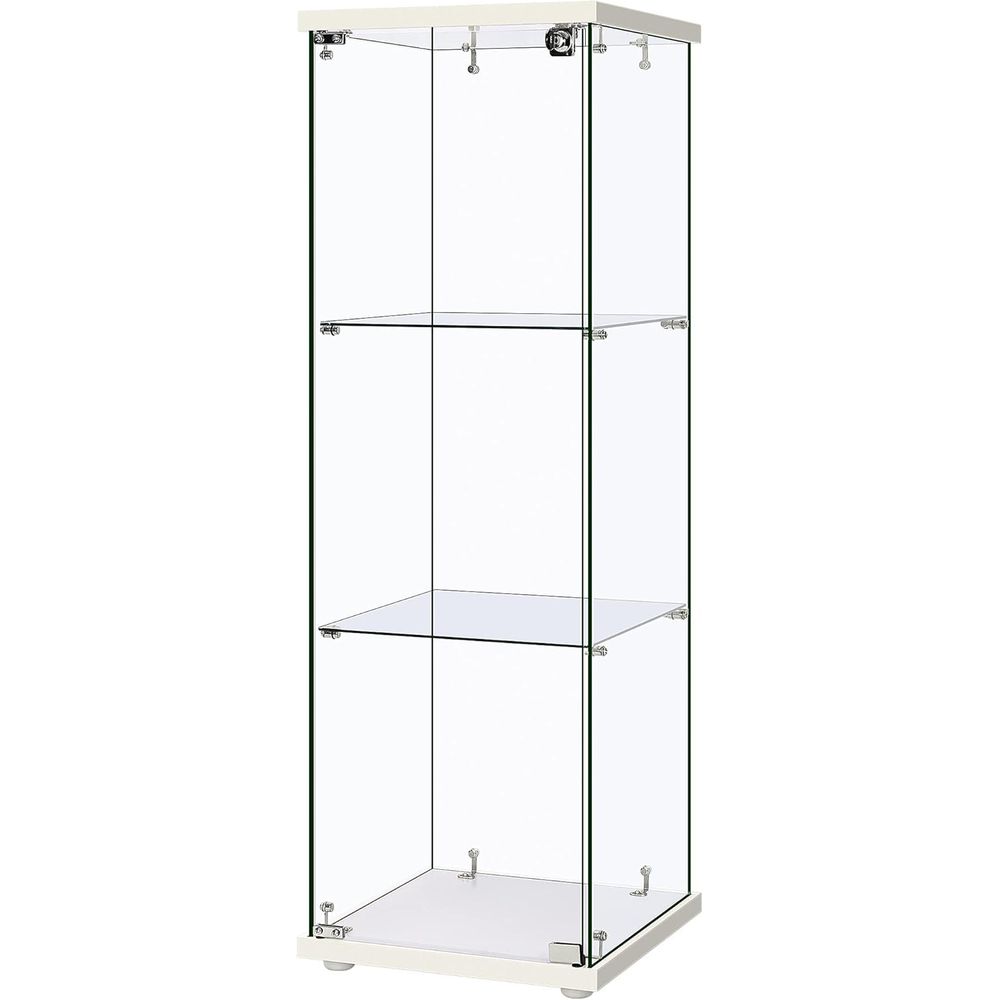 15.7W x 15.7D x 47.2H Tempered – обзор и цена Glass Cabinet Display