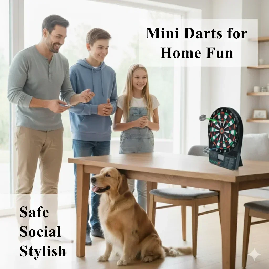 Portable Electronic Dartboard  – обзор и цена Electronic Dartboard Cabinet