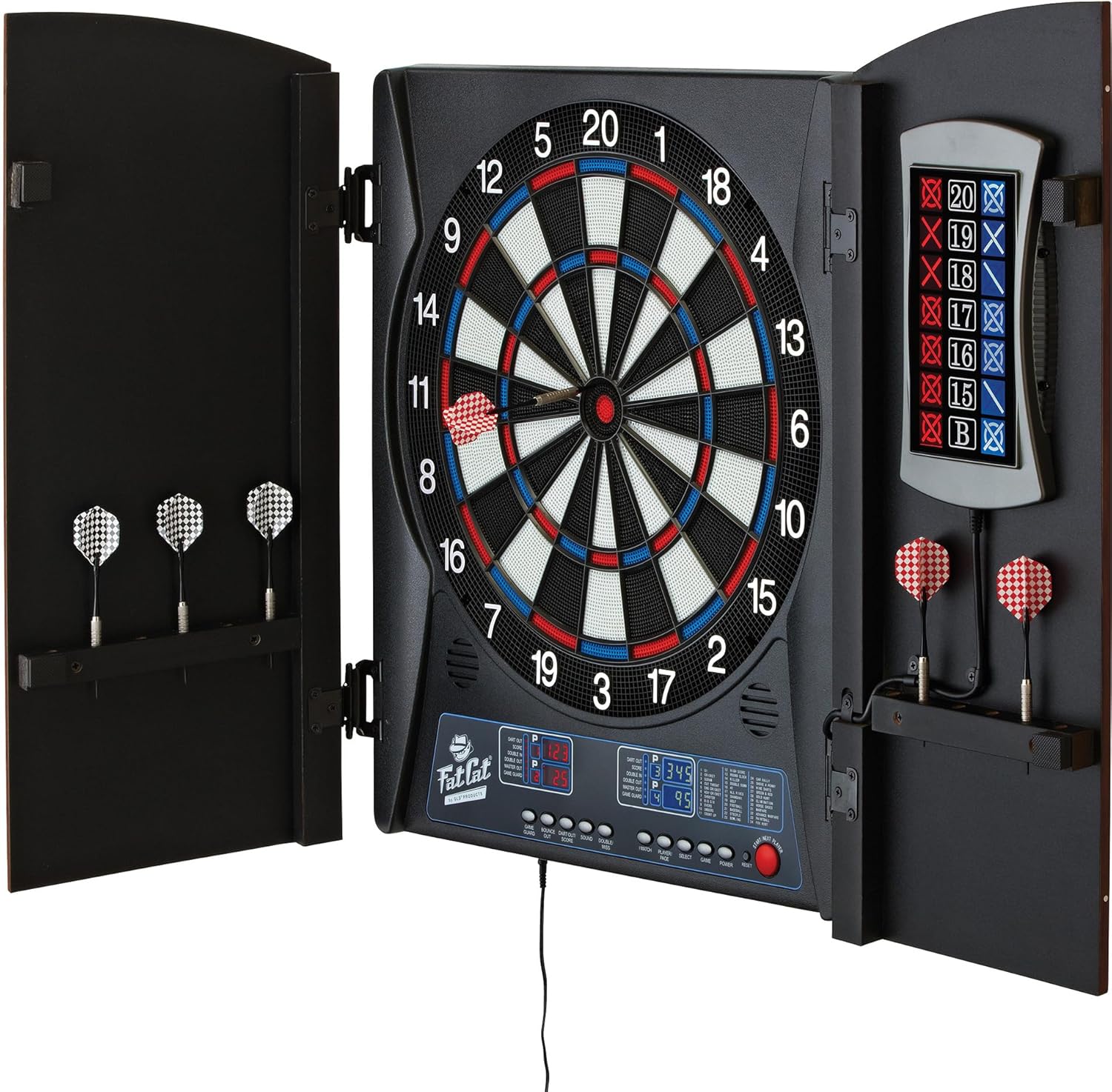 Electronic Dartboard, Built In – обзор и цена Electronic Dartboard Cabinet