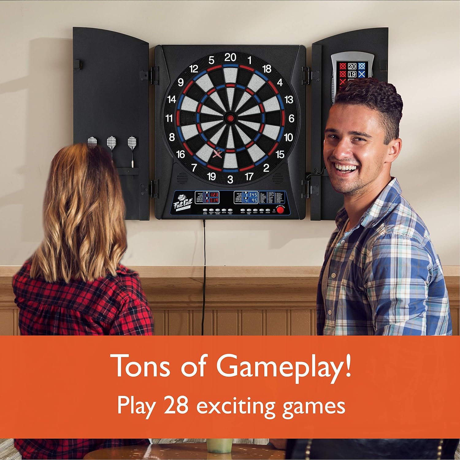 Electronic Dartboard, Built In – обзор и цена Electronic Dartboard Cabinet