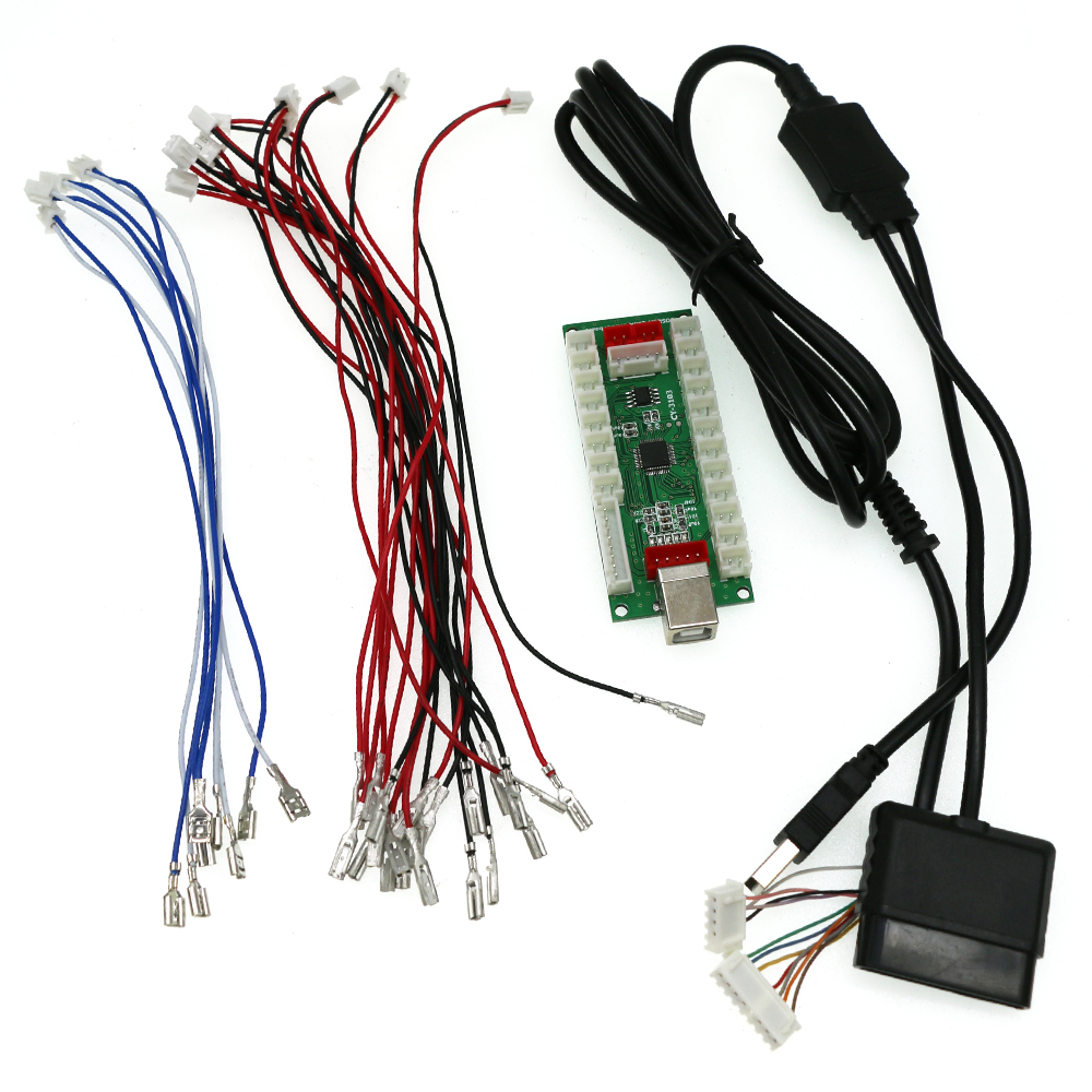 PC - PS2 - PS3 3 In 1 USB To J – обзор и цена Arcade Button Pcb