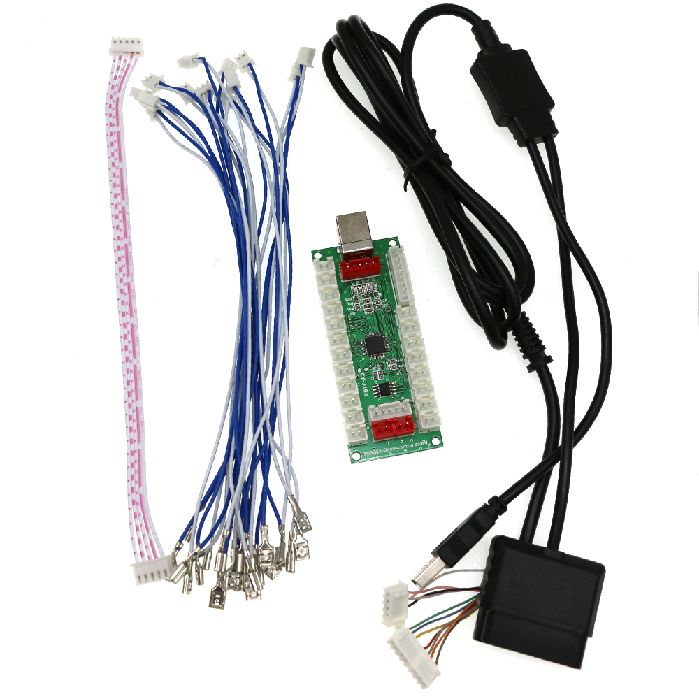 PC - PS2 - PS3 3 In 1 USB To J – обзор и цена Arcade Button Pcb