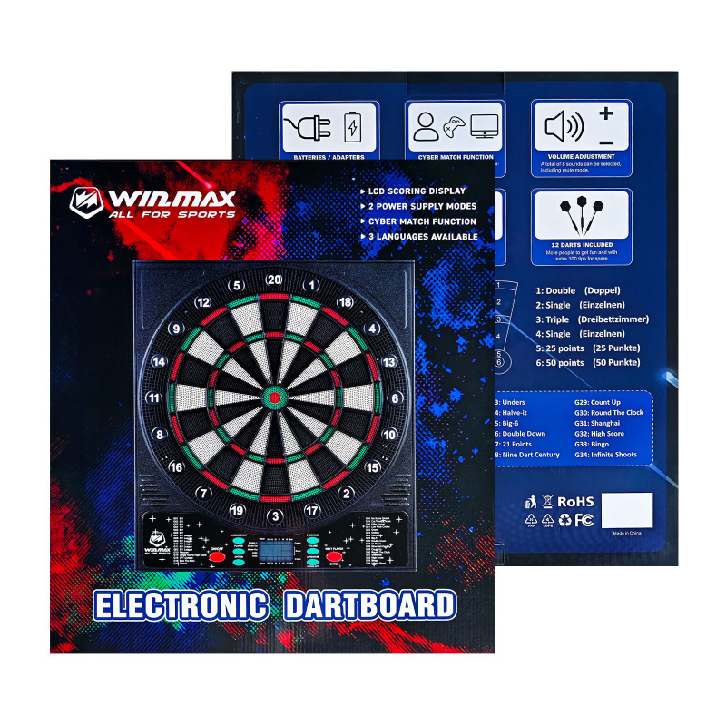Electronic Dart Board LED Elec – обзор и цена Electronic Dartboard Cabinet