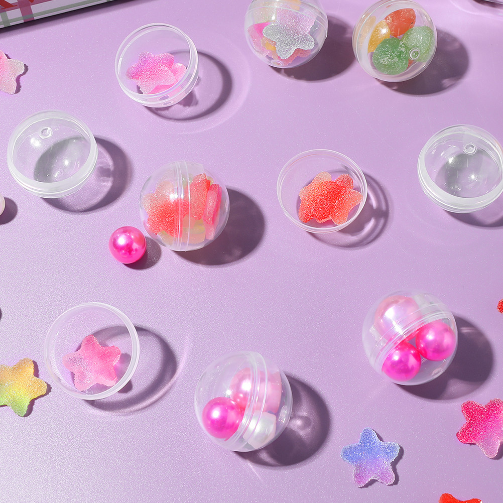 50pcs Empty Clear Balls Capsul – обзор и цена Prize Capsule Toy Machine