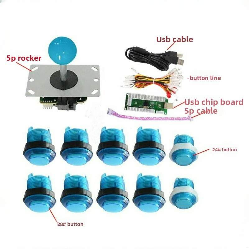 USB Arcade Joystick PCB Sanwa  – обзор и цена Arcade Button Pcb