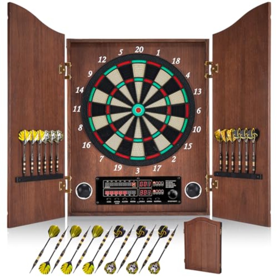 Electronic Dart Board, Decorat – обзор и цена Electronic Dartboard Cabinet