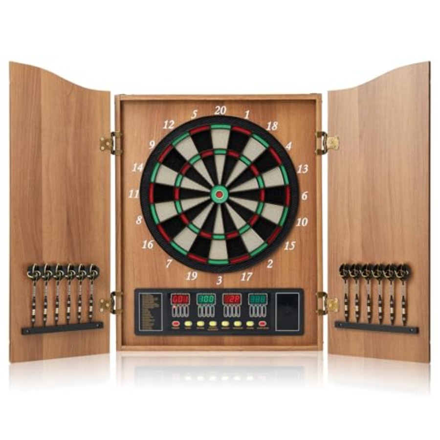 Electronic Dart Board Cabinet  – обзор и цена Electronic Dartboard Cabinet