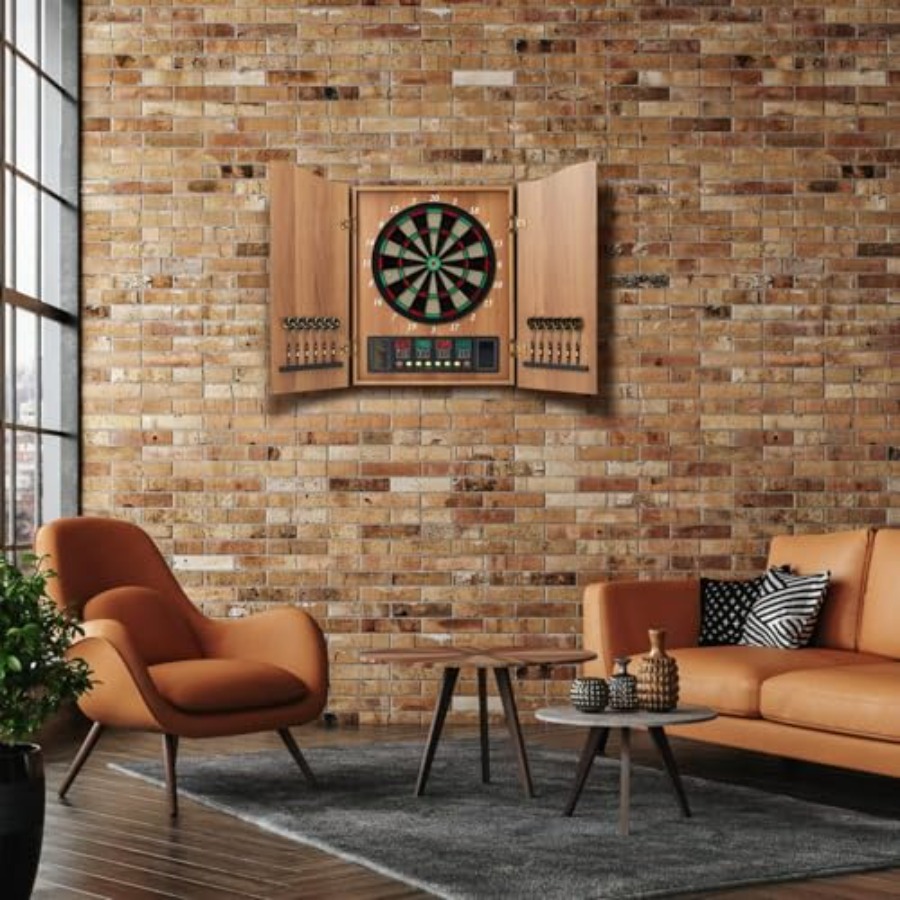 Electronic Dart Board Cabinet  – обзор и цена Electronic Dartboard Cabinet