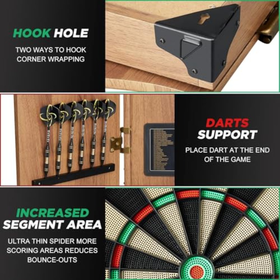 Electronic Dart Board Cabinet  – обзор и цена Electronic Dartboard Cabinet