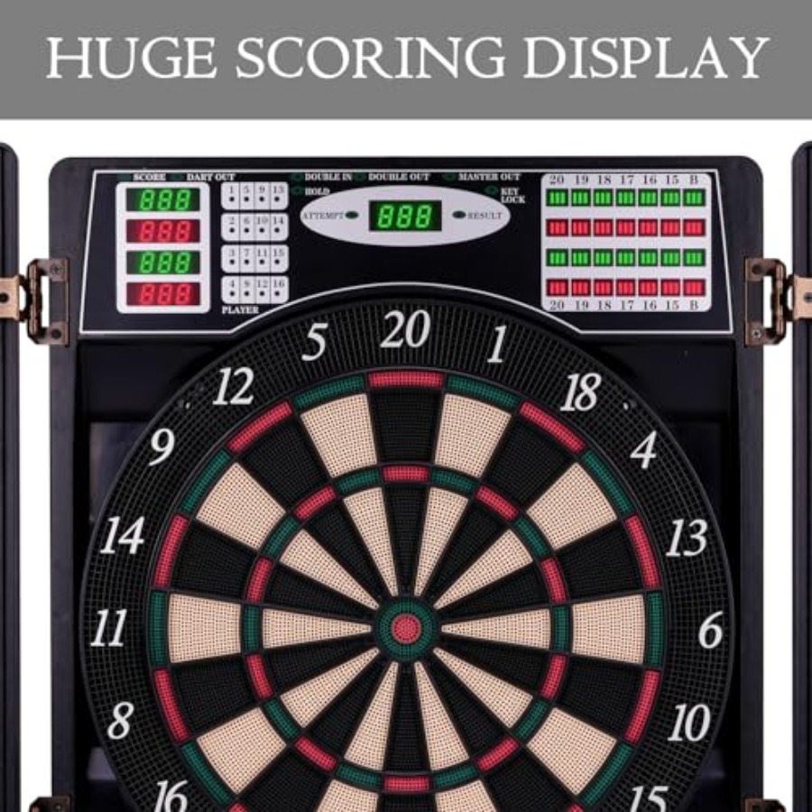 Electronic Dart Board with Cab – обзор и цена Electronic Dartboard Cabinet