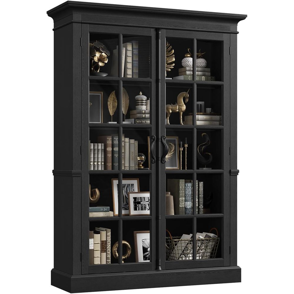 65 Tall Display Cabinet with A – обзор и цена Glass Cabinet Display