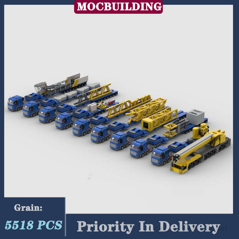 MOC City Construction Site Tow – обзор и цена Claw Crane Machine